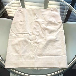 BCBG cream pencil skirt fully lined